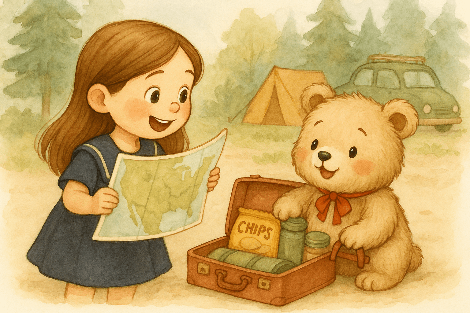 Illustration for Chapter 1: The Big Adventure Begins