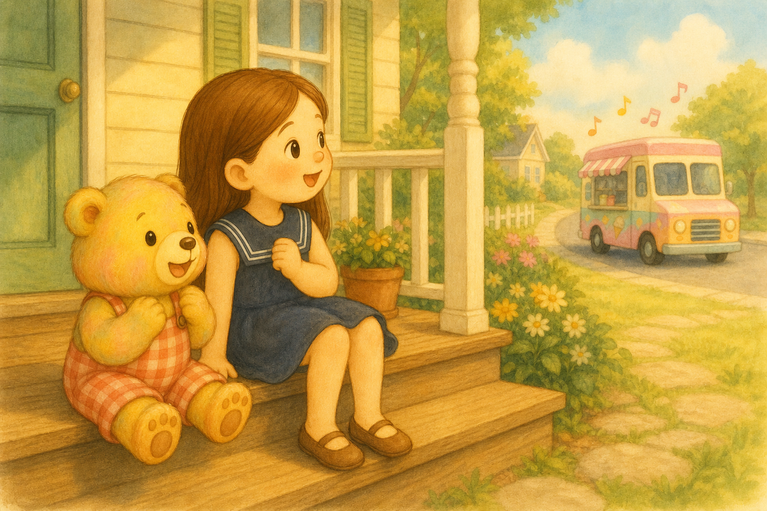 Illustration for Chapter 1: Here Comes the Ice Cream Truck