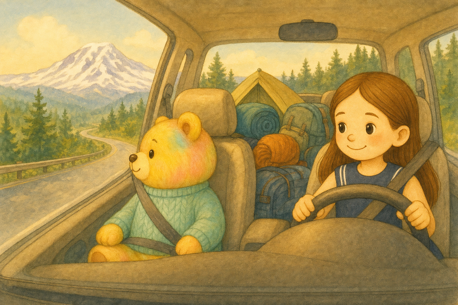 Illustration for Chapter 1: The Minivan Road Trip