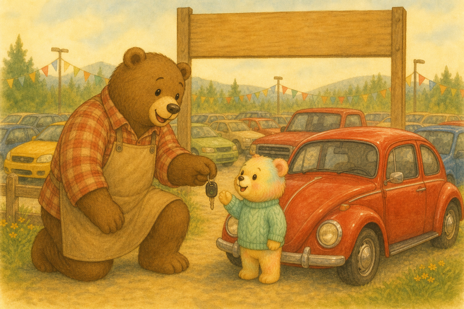 Illustration for Chapter 4: The Red Beetle